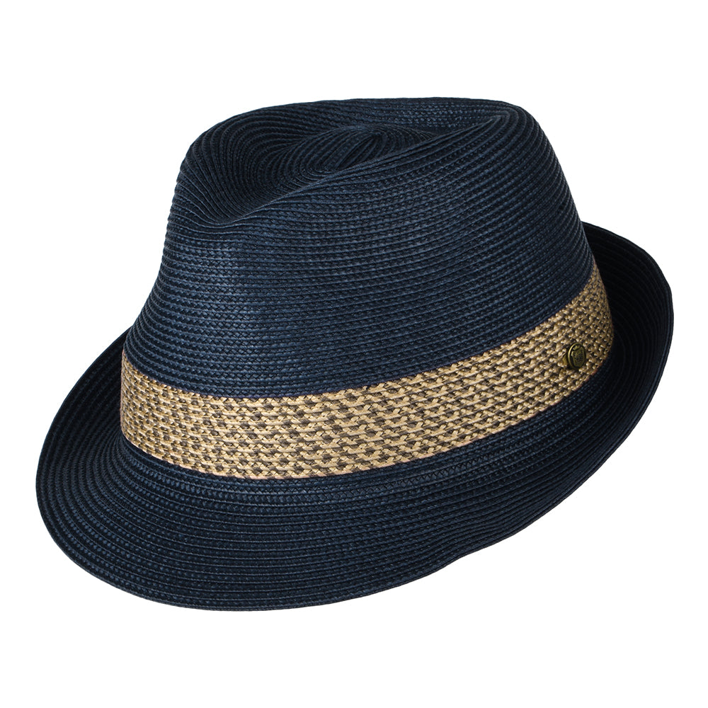 Marineblauer Hut Mit Feder – Hatinator Für Besondere Anlässe (Hochzeit, Garden Party)