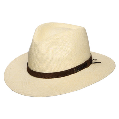 Whiteley Cheltenham Panama Safari Fedora Hut - Natur