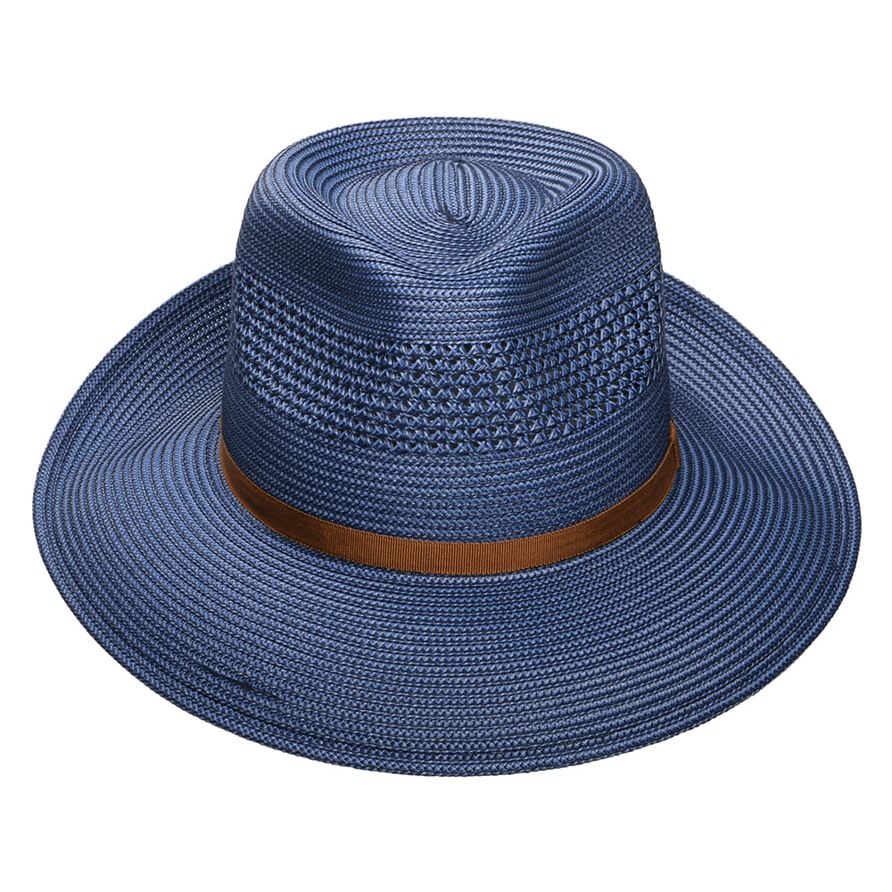 Bailey Gratz Vented Fedora Hut - Blau