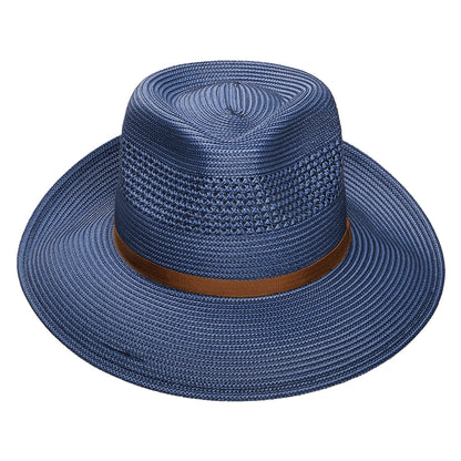 Bailey Gratz Vented Fedora Hut - Blau