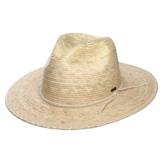 Brixton Blake Fedora Hut aus Stroh - Natur