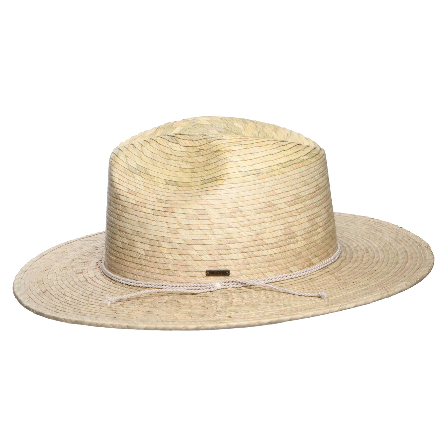 Brixton Blake Fedora Hut aus Stroh - Natur