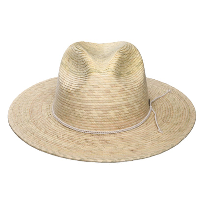 Brixton Blake Fedora Hut aus Stroh - Natur