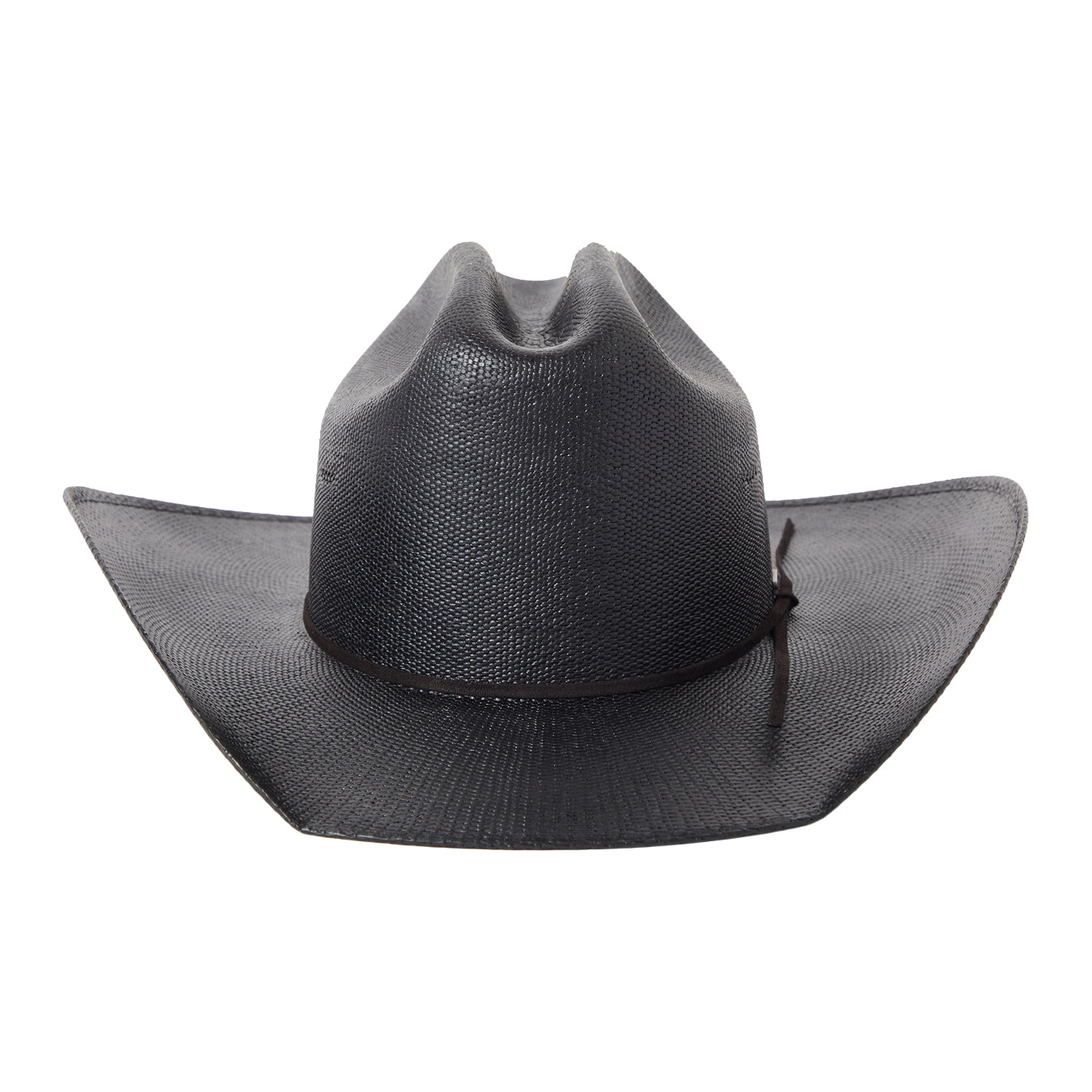 Brixton Laredo Cowboy Hut aus Toyo Stroh - Schwarz