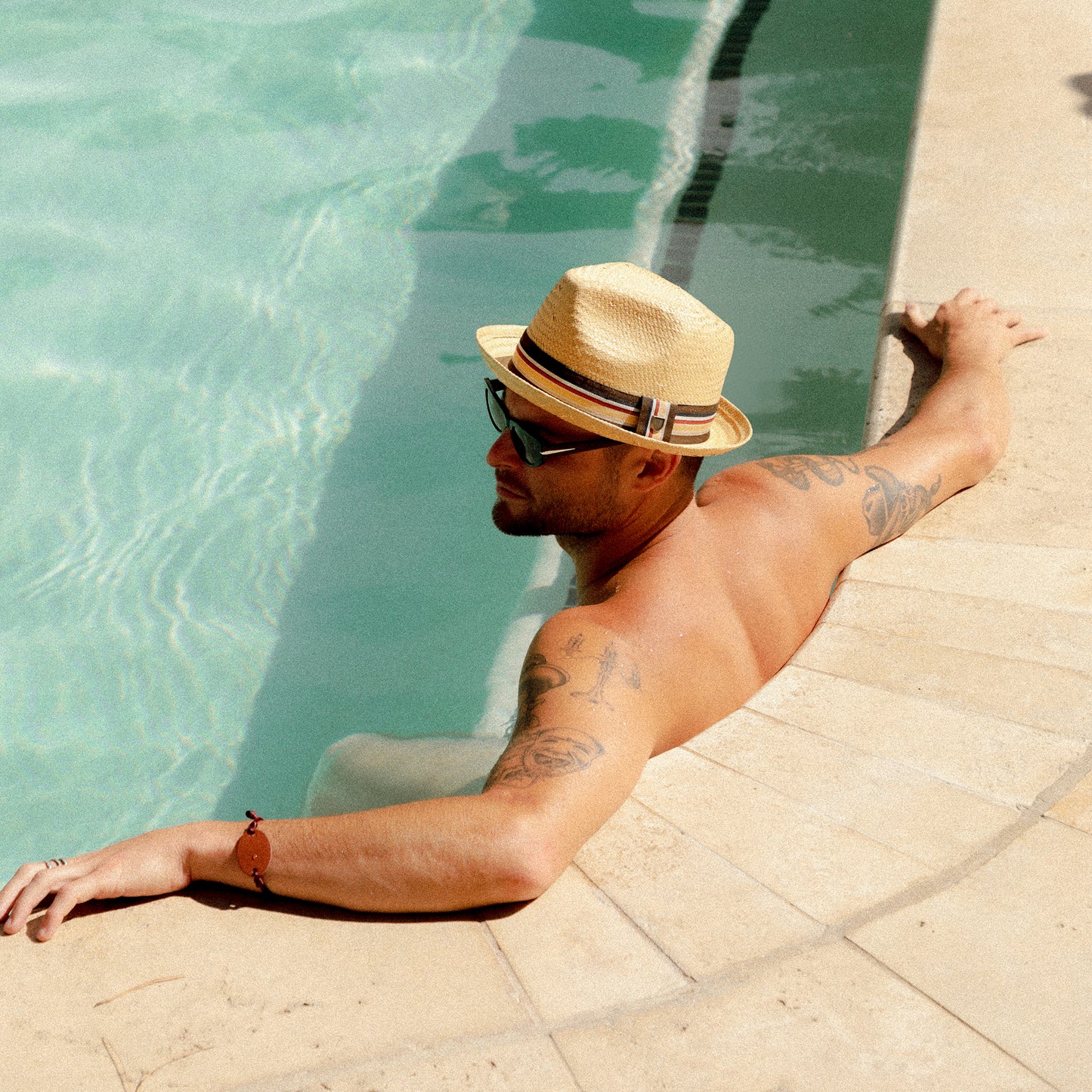 Brixton Castor Trilby Strohhut - Natur