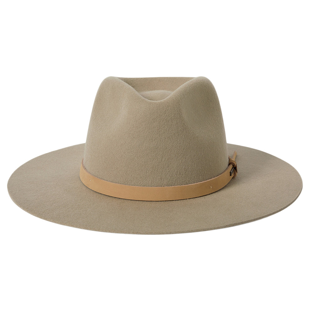 Brixton Hawkins Weather Guard Cowboy Hut aus Wollfilz - Sand