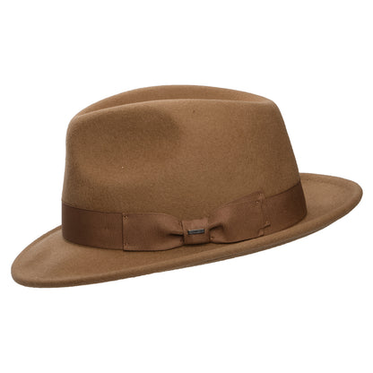 Bailey Maglor Trilby Hut aus Wollfilz - Hellbraun