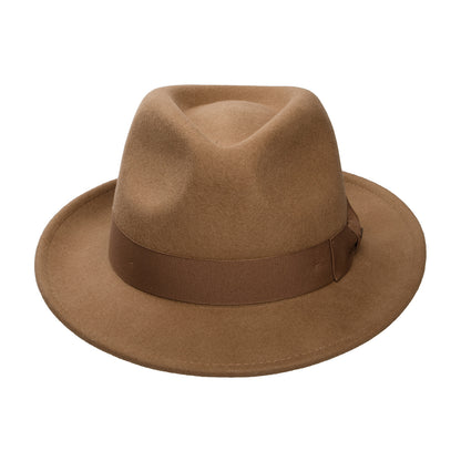 Bailey Maglor Trilby Hut aus Wollfilz - Hellbraun