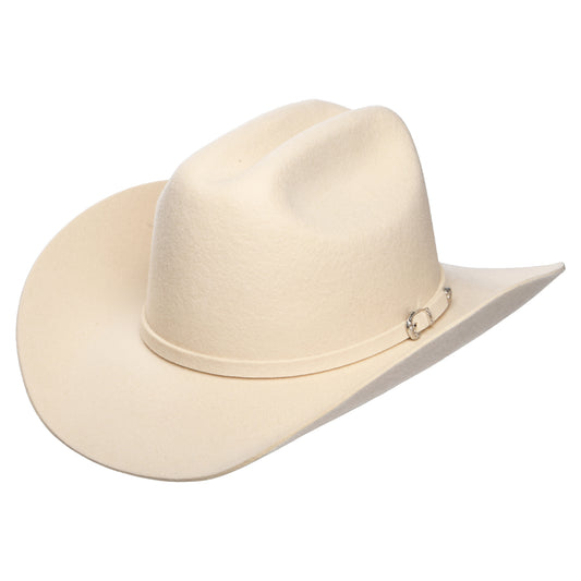 Jaxon & James Yellowstone Cowboy Hut aus Wollfilz - Creme