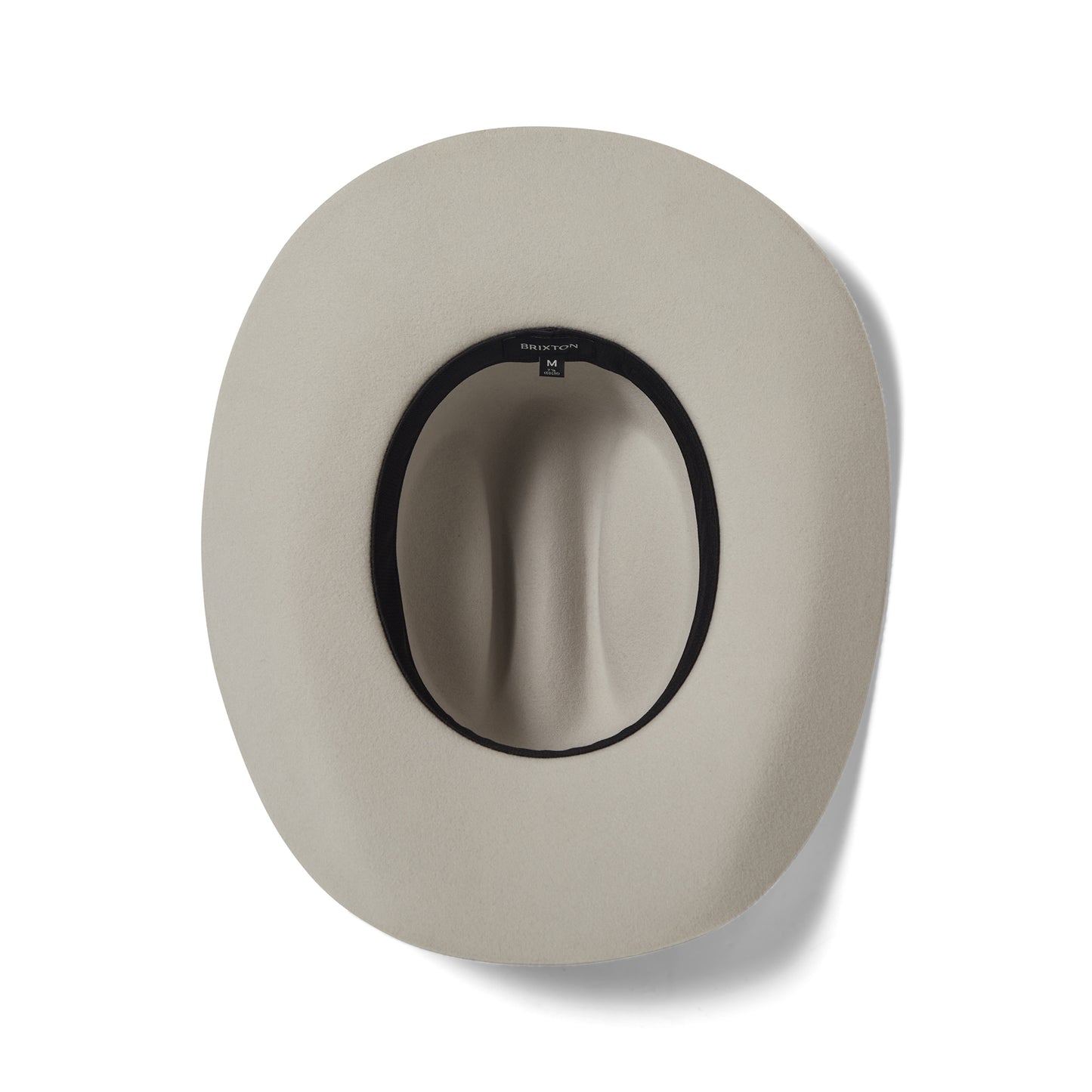 Brixton Laredo Weather Guard Cowboy Hut aus Wollfilz - Steingrau