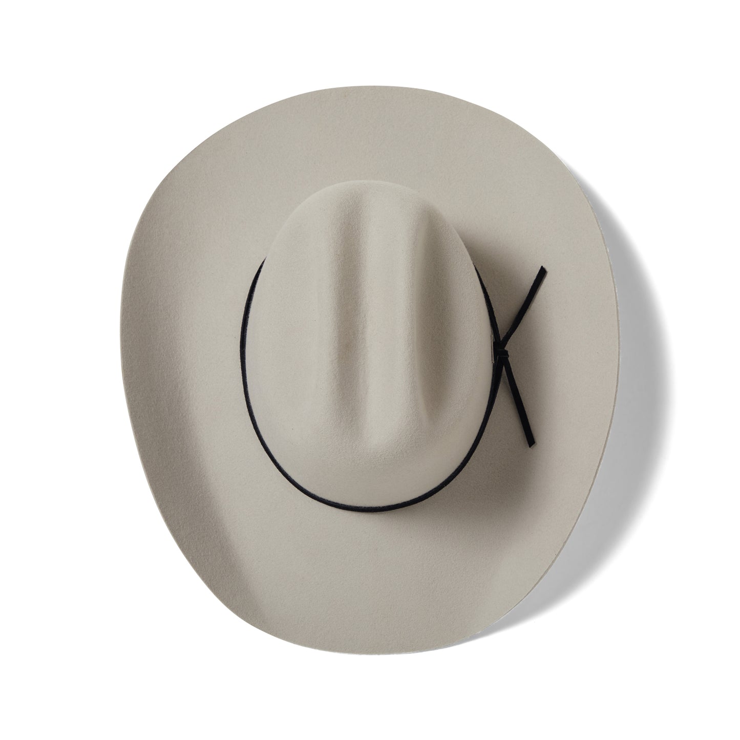 Brixton Laredo Weather Guard Cowboy Hut aus Wollfilz - Steingrau