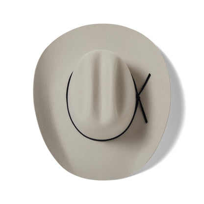Brixton Laredo Weather Guard Cowboy Hut aus Wollfilz - Steingrau