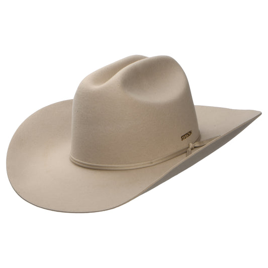 Stetson Diamondville Wasserabweisender Cowboy Hut aus Woll-Kaschmir-Filz - Beige