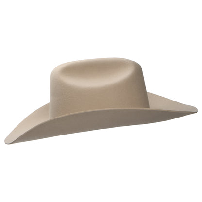 Stetson Diamondville Wasserabweisender Cowboy Hut aus Woll-Kaschmir-Filz - Beige