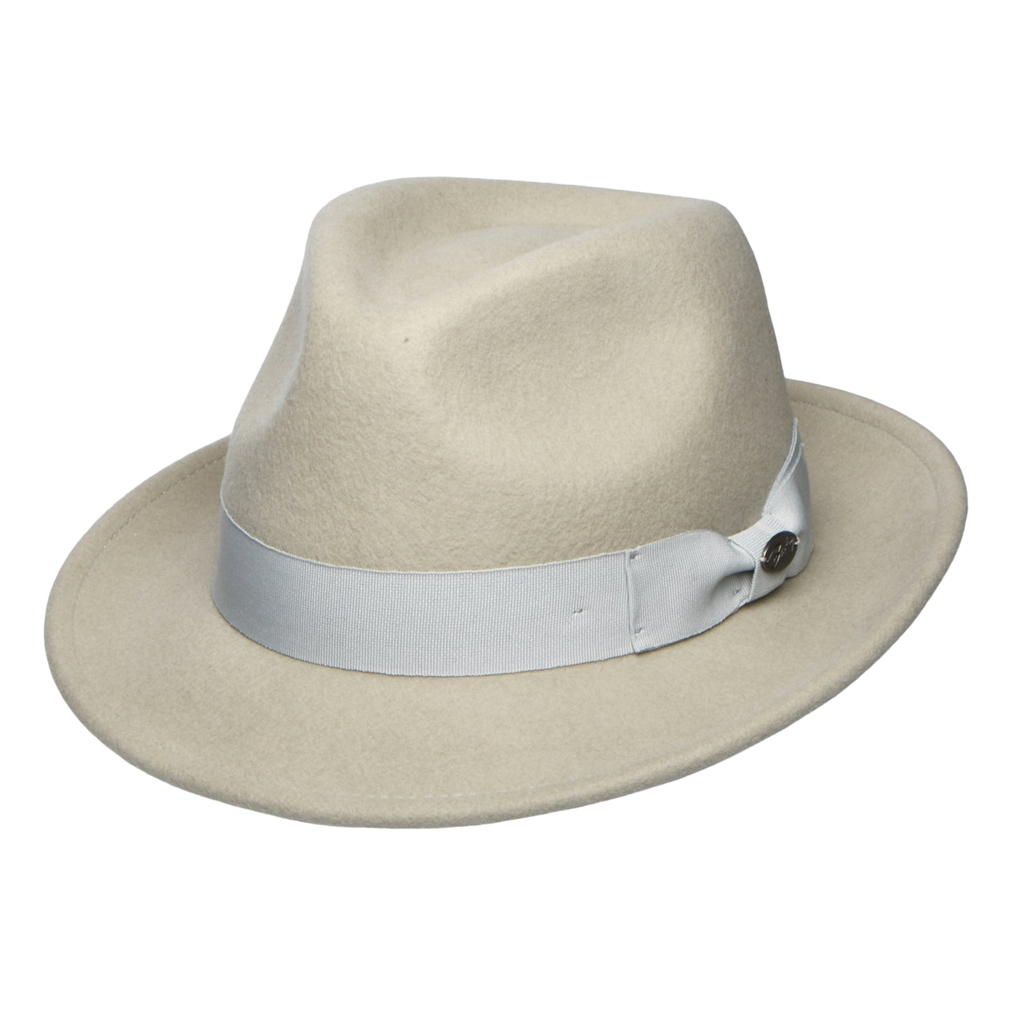 Bailey Maglor Trilby Hut aus Wollfilz - Hellgrau