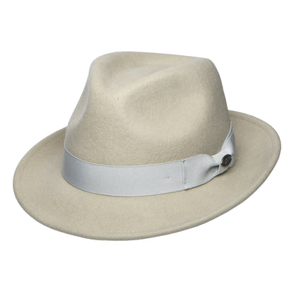 Bailey Maglor Trilby Hut aus Wollfilz - Hellgrau