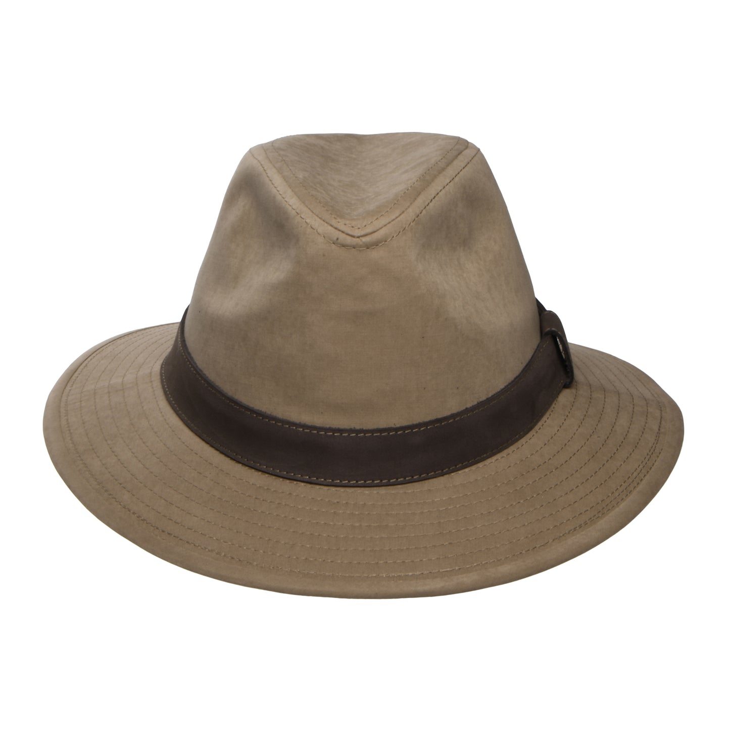 Stetson Traveller Wasserabweisender Safari Fedora Hut - Sand