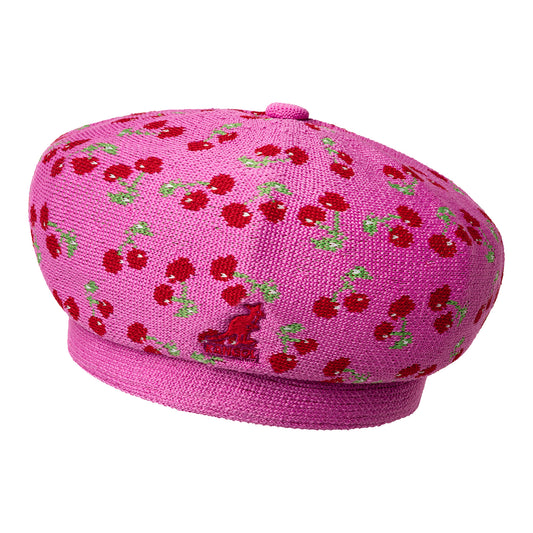 Kangol Cherry Jax Tropic Baskenmütze - Fuchsie