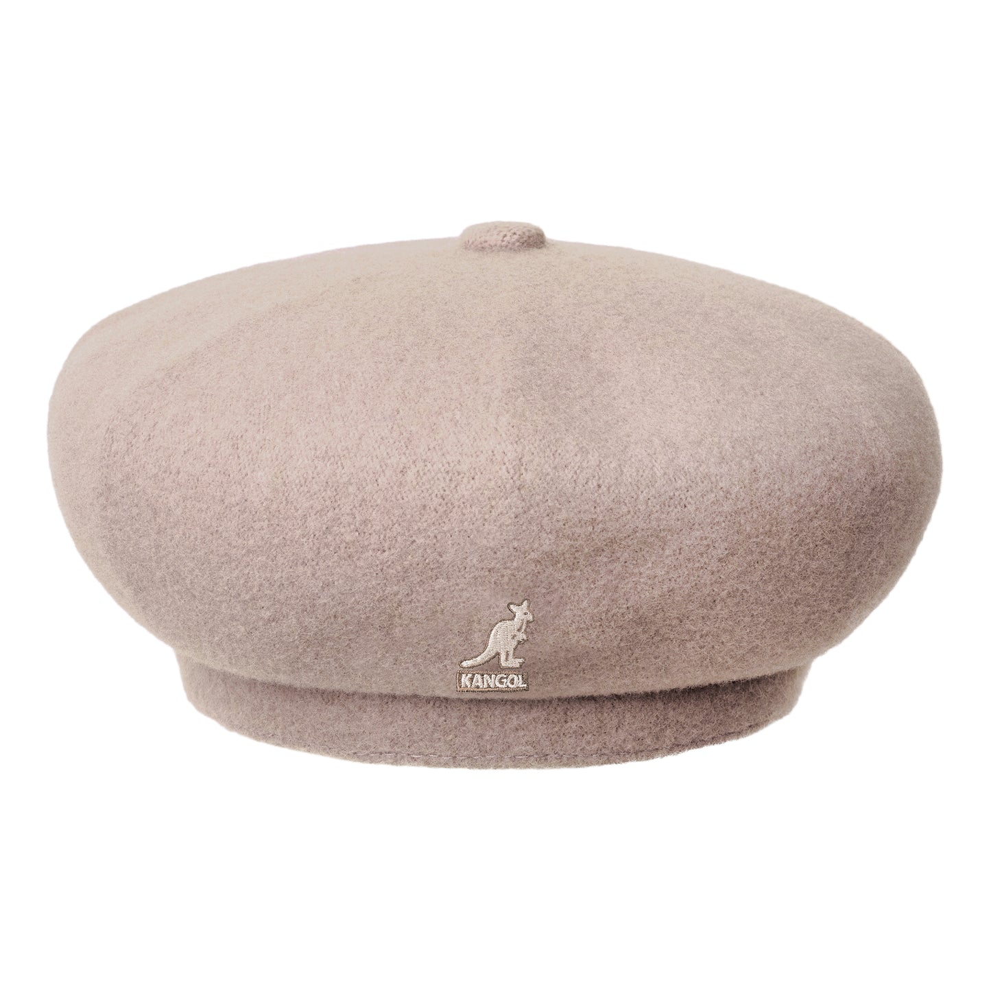 Kangol Jax Baskenmütze aus Wolle - Taupe