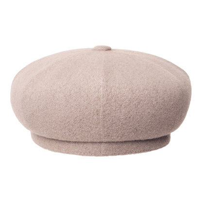 Kangol Jax Baskenmütze aus Wolle - Taupe