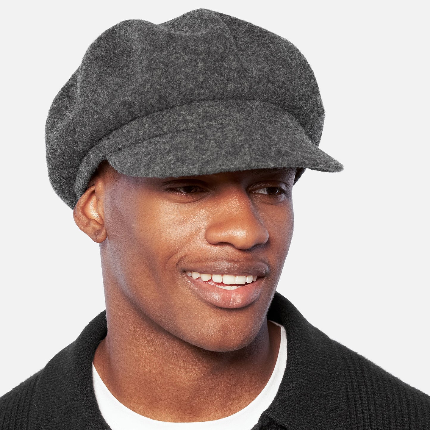 Kangol Spitfire Ballonmütze aus Wolle - Dunkles Flanellgrau