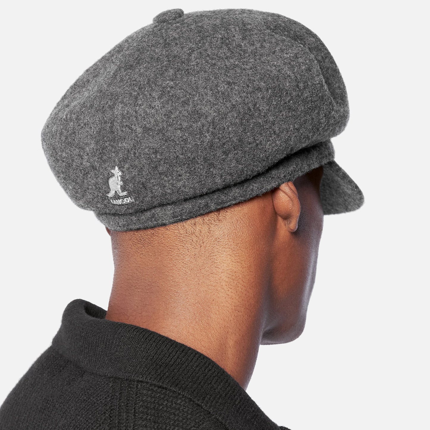 Kangol Spitfire Ballonmütze aus Wolle - Dunkles Flanellgrau