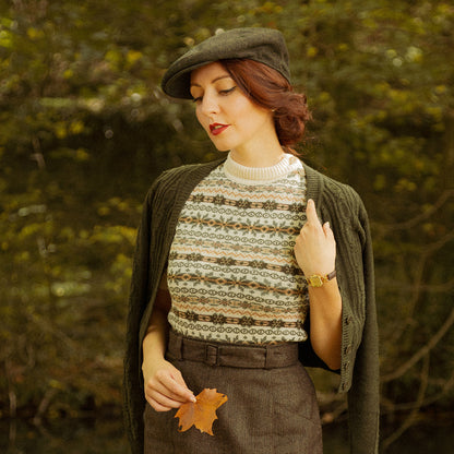 Jaxon & James Tyburn Schiebermütze - Waldgrün