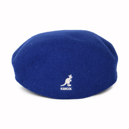 Kangol 504 Schiebermütze aus Wolle - Mittelblau