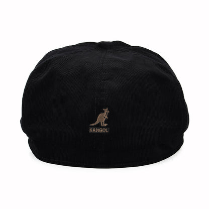 Kangol Spitfire Ballonmütze aus Kord - Schwarz