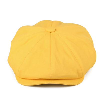 Christys 8-teilige Ballonmütze aus Baumwolle - Gelb