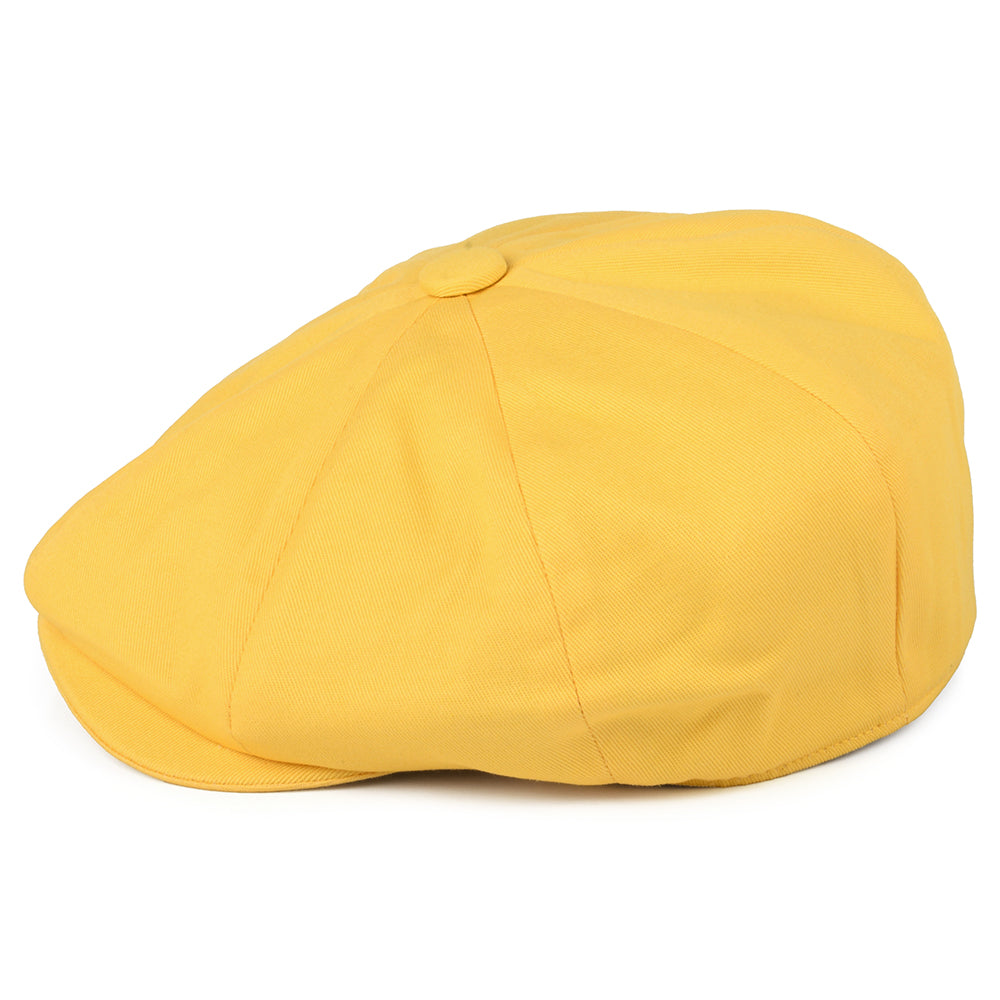 Christys 8-teilige Ballonmütze aus Baumwolle - Gelb