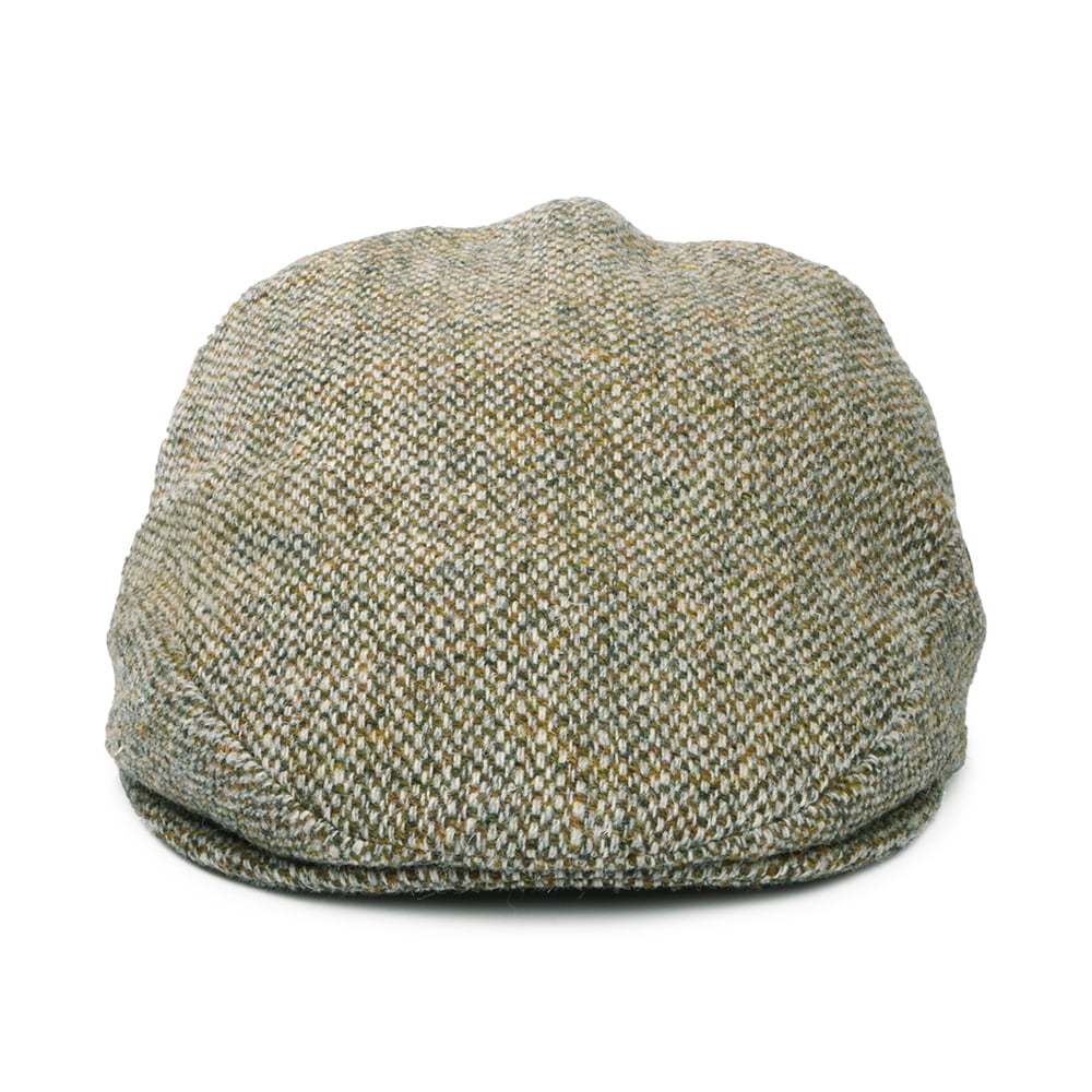 City Sport HARRIS TWEED Schiebermütze Birdseye - Salbeigrün