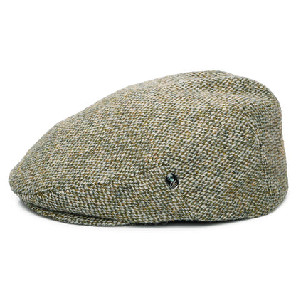 City Sport HARRIS TWEED Schiebermütze Birdseye - Salbeigrün