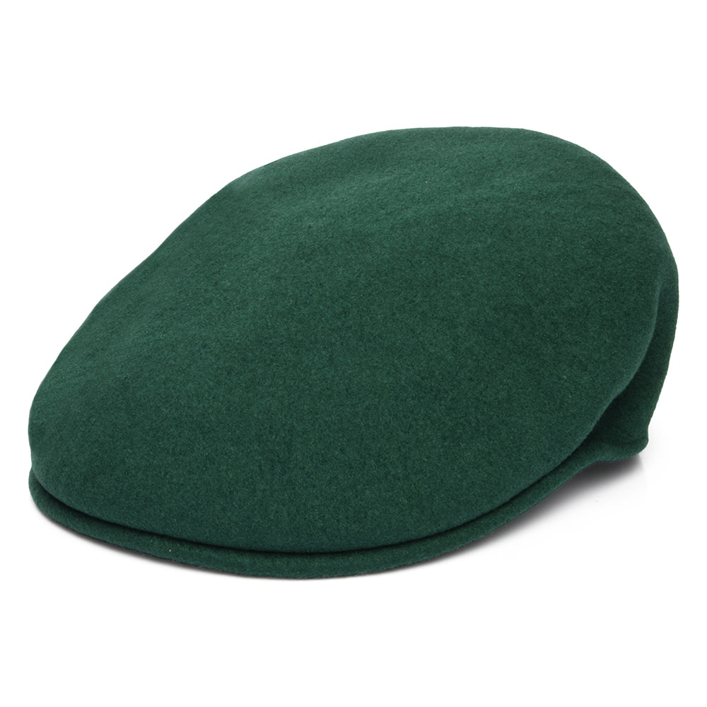 Kangol 504 Schiebermütze aus Wolle - Smaragdgrün