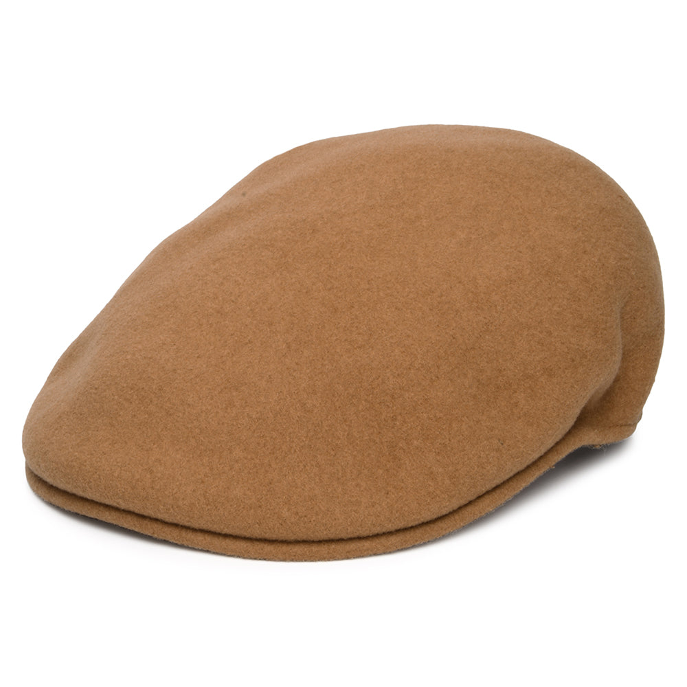 Kangol 504 Schiebermütze aus Wolle - Toffee