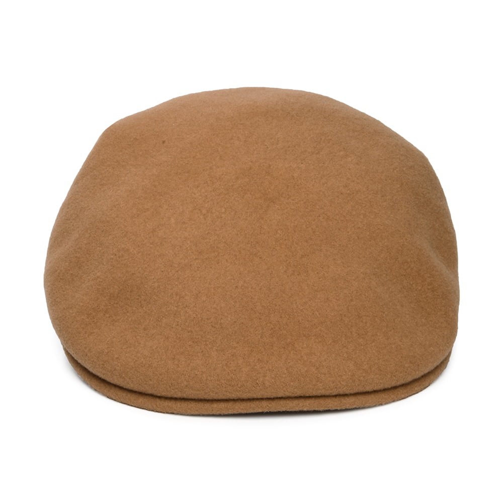 Kangol 504 Schiebermütze aus Wolle - Toffee