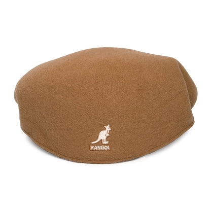 Kangol 504 Schiebermütze aus Wolle - Toffee