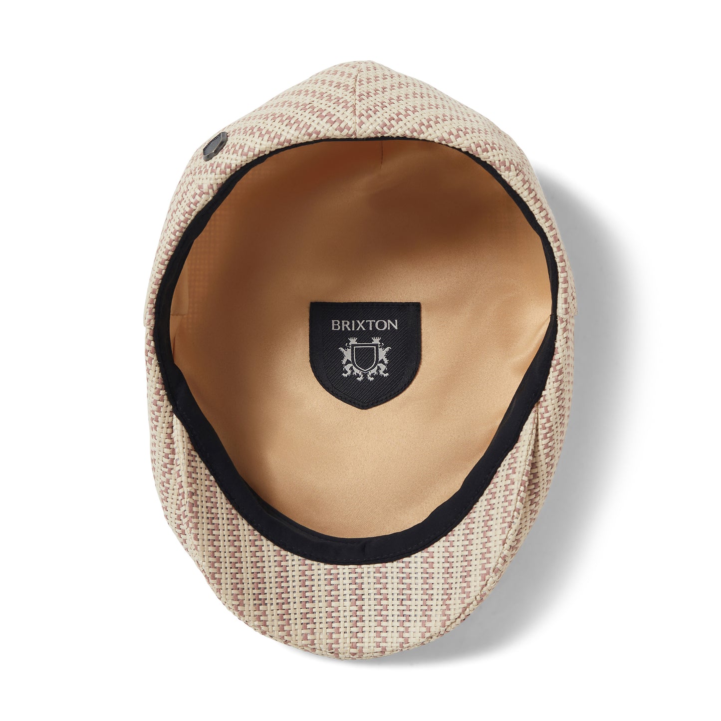 Brixton Hooligan Leichtgewicht Schiebermütze aus Toyo Stroh - Natur-Ton