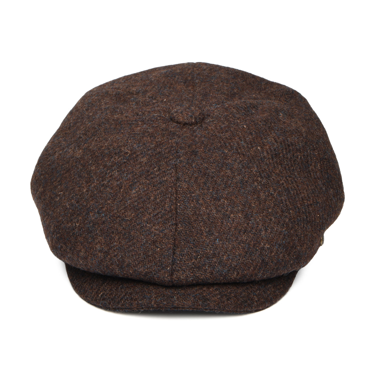 Failsworth Carloway HARRIS TWEED Ballonmütze - Braun