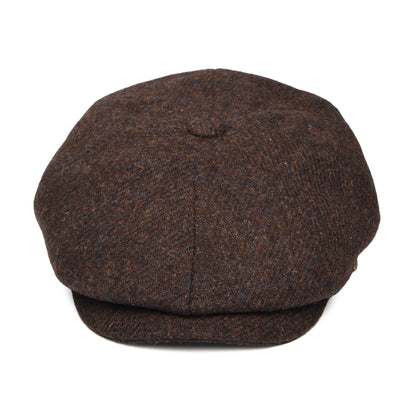 Failsworth Carloway HARRIS TWEED Ballonmütze - Braun