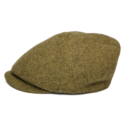 Failsworth Carloway HARRIS TWEED Ballonmütze - Moosgrün
