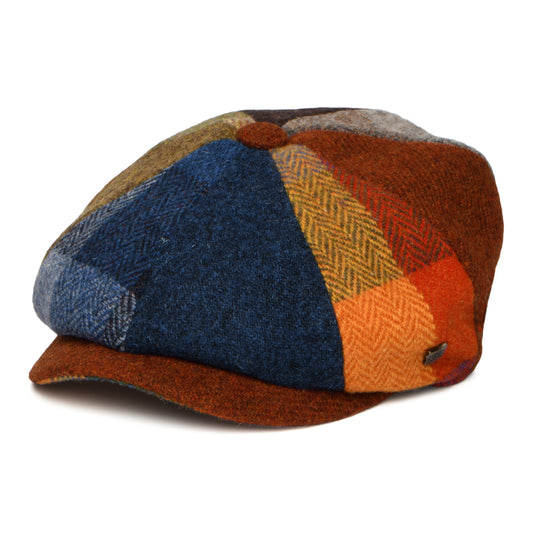 Failsworth Uig HARRIS TWEED Ballonmütze - Mehrfarbig