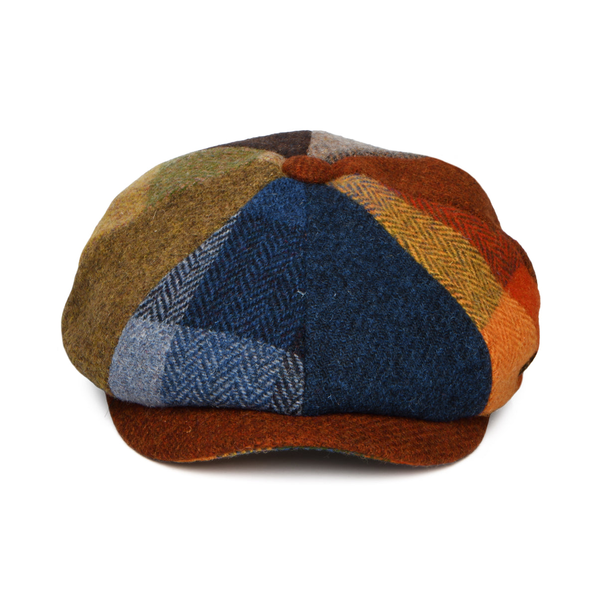 Failsworth Uig HARRIS TWEED Ballonmütze - Mehrfarbig