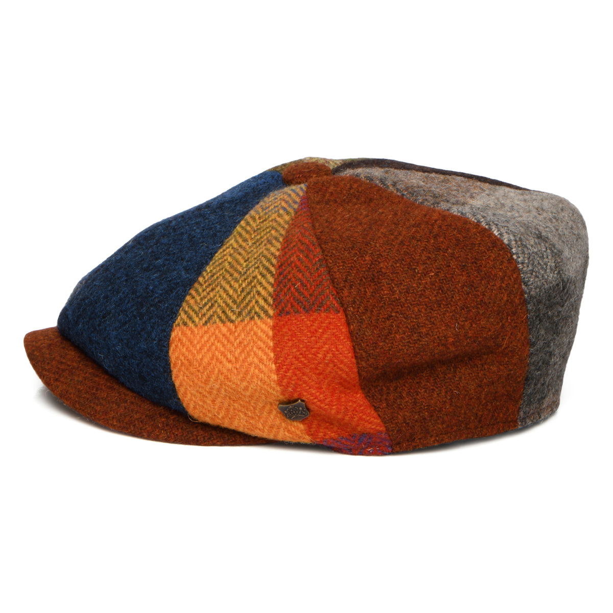 Failsworth Uig HARRIS TWEED Ballonmütze - Mehrfarbig