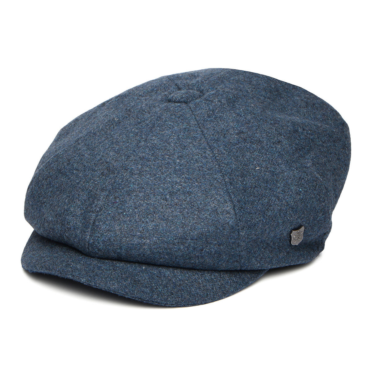 Failsworth Gino Italienisches Melton Ballonmütze - Denim Blau