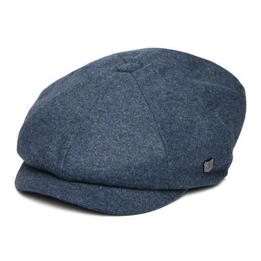 Failsworth Gino Italienisches Melton Ballonmütze - Denim Blau