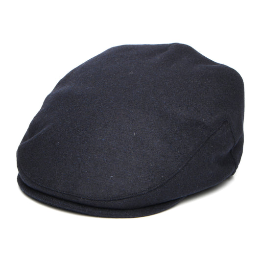 Failsworth Aldo Italienisches Melton Schiebermütze - Marineblau