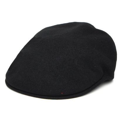 Kangol 504 Schiebermütze aus Wolle - Schwarz-Gold