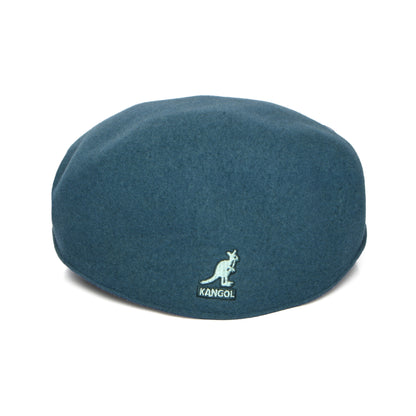 Kangol 504 Schiebermütze aus Wolle - Petrol