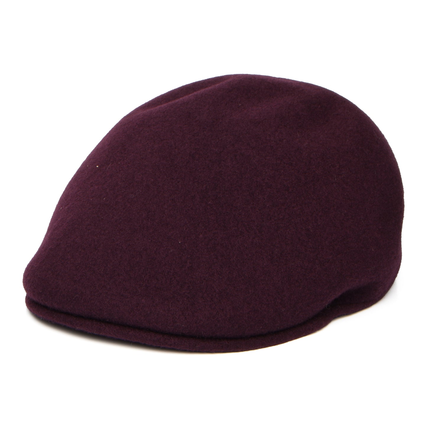 Kangol Nahtlose Wool 507 Schiebermütze - Dunkles Weinrot